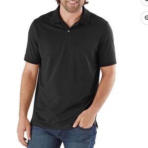 Member’s Mark Stretch Polo Shirt-XXL- Black